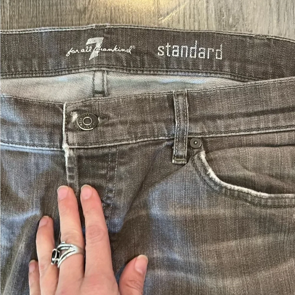 Men's 7 For All Mankind Brown Jeans Size 40